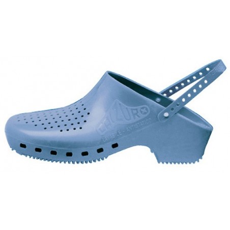  Calzuro- Zueco autoclavable con ventilación de empeine, Azul :  Ropa, Zapatos y Joyería