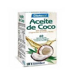 DIETASOL ACEITE DE COCO 60 PERLAS