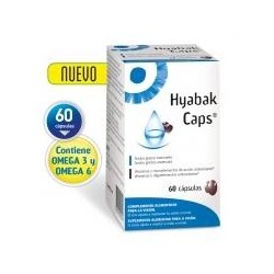 Hyabak Caps: Omega 3, 6, vitaminas y antioxidantes. Cuida la vista.